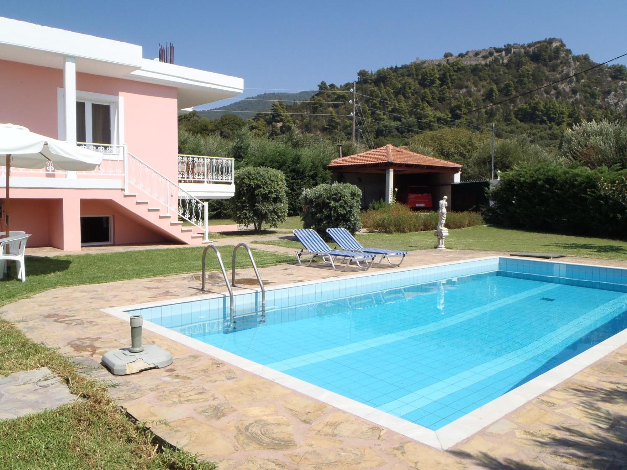 Villa Aphrodite Ríza الغرفة الصورة